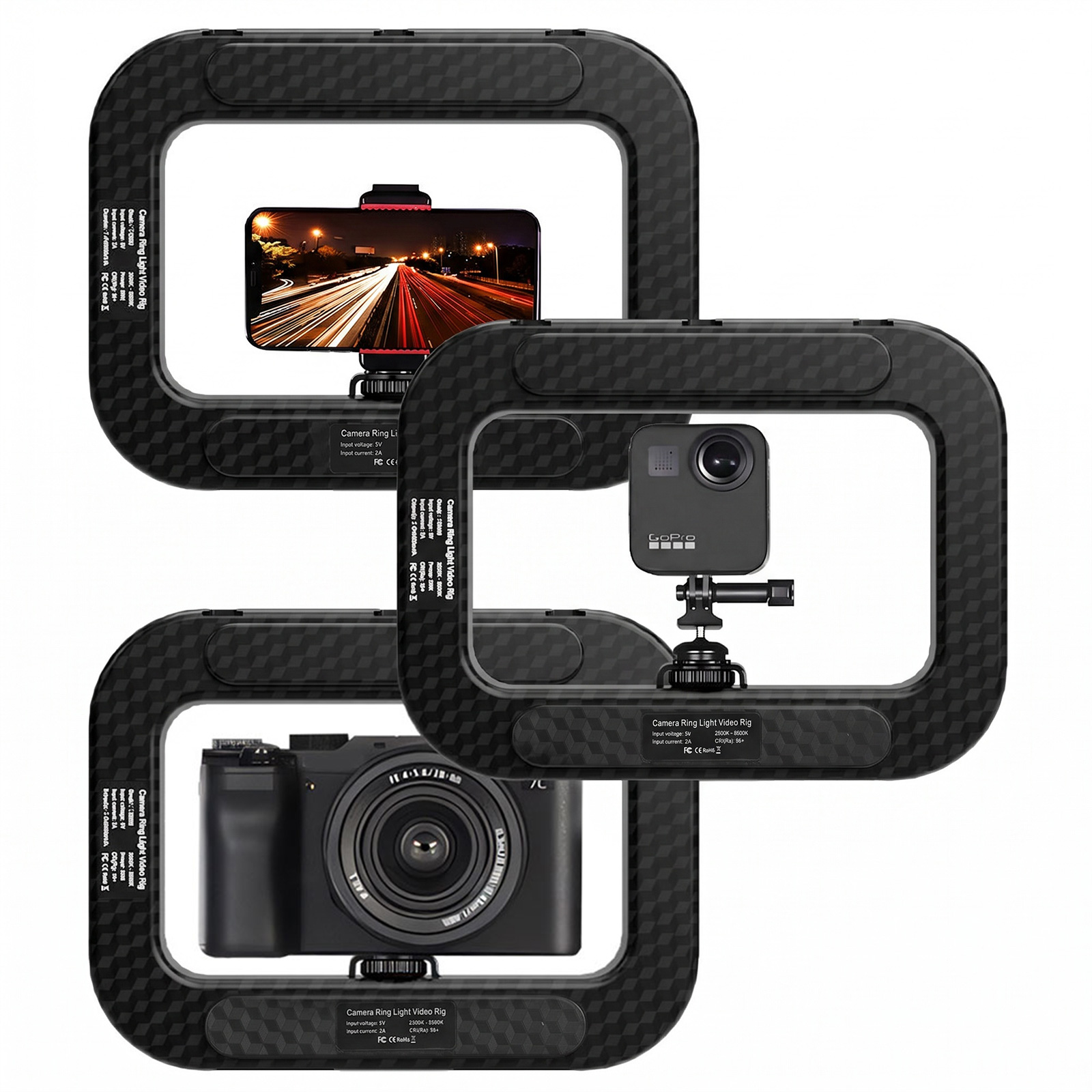 Portable Square Fill Light Mul - Photography Lighting Handheld 评论和价格