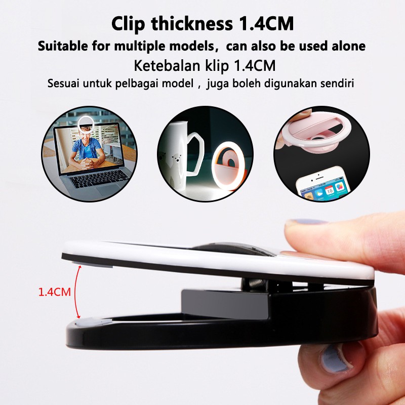 LED Selfie Ring Light 3 Level  - Photography Lighting Game 评论和价格