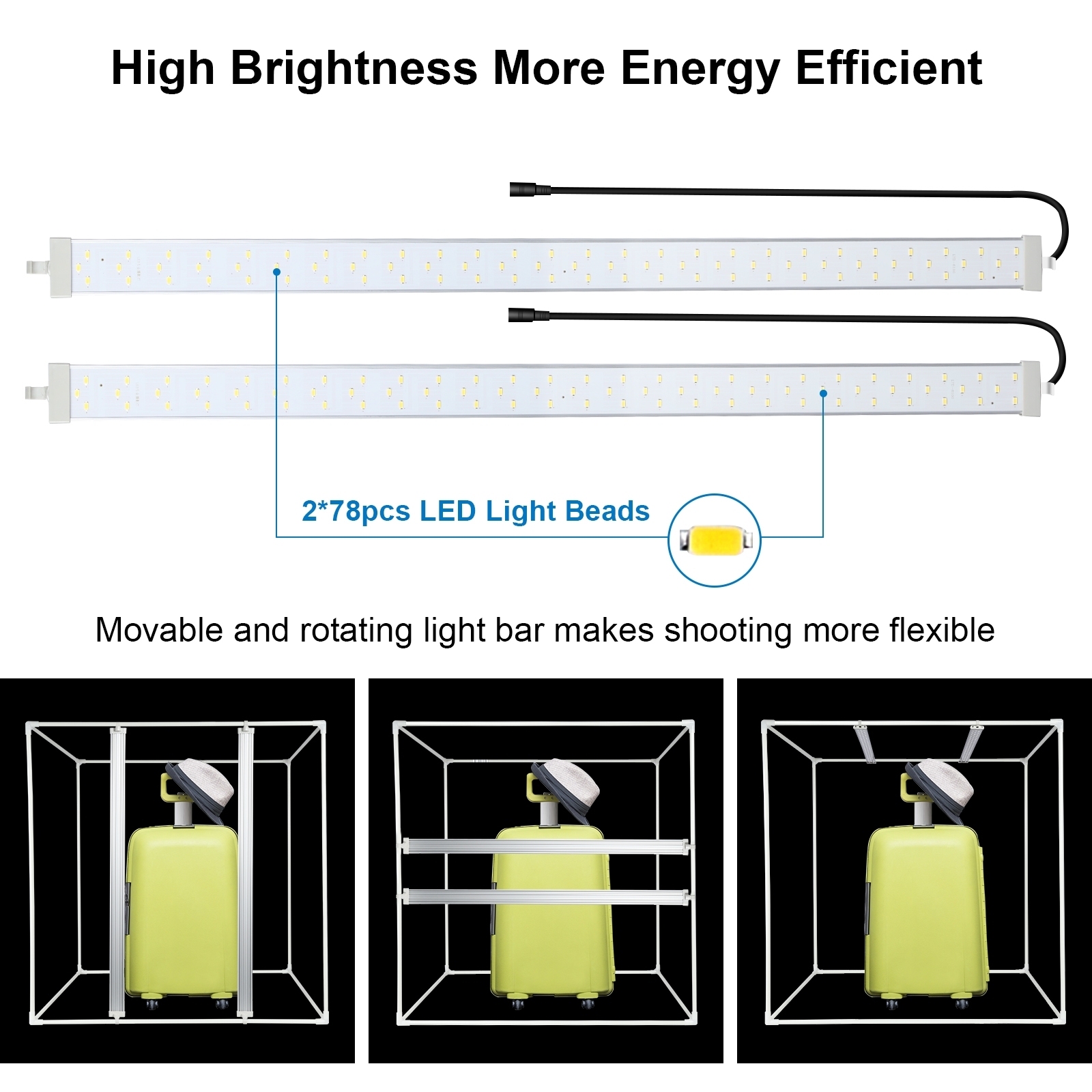 PULUZ 80cm Folding Portable 72 - Photography Lighting Kit Portable 评论和价格