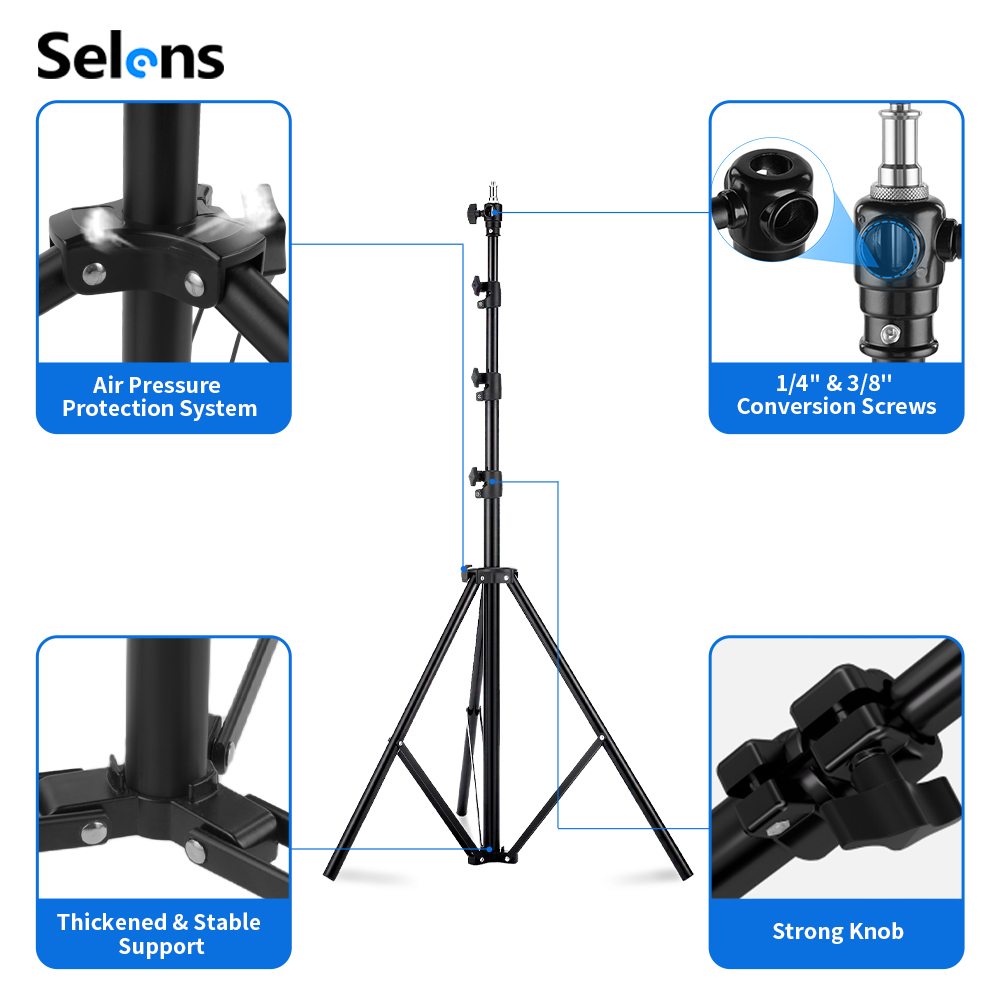 Selens 2.2~3.95m Air-Cushion L - Photography Lighting Meter 评论和价格