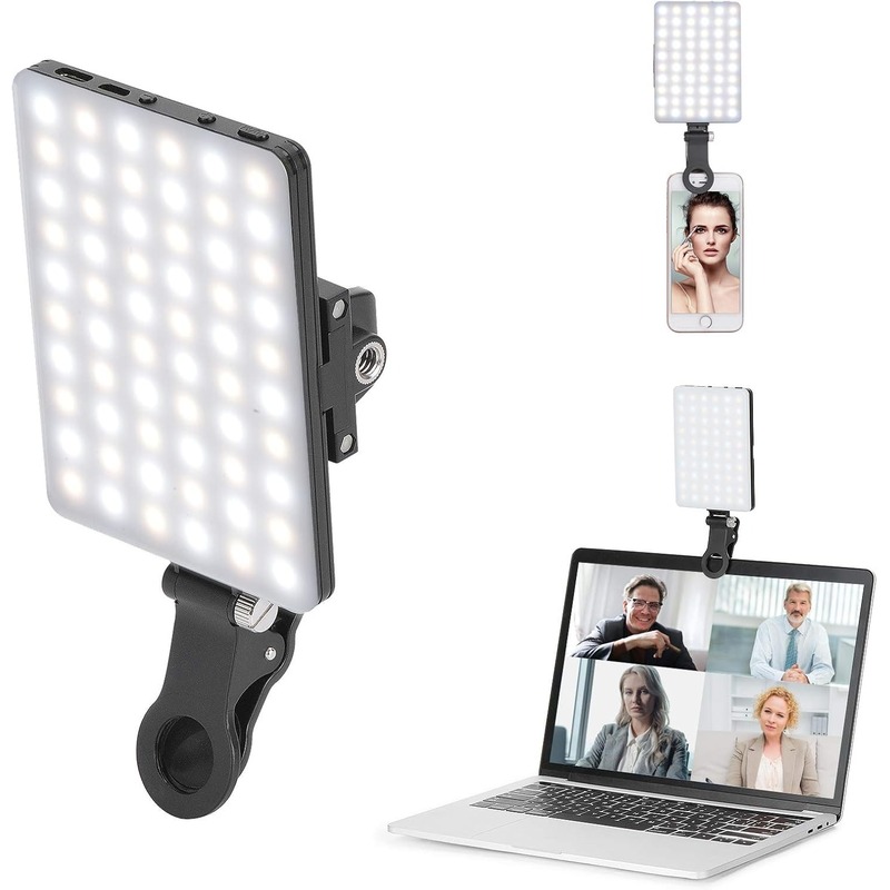 LED Portable Clip-on Selfie Li - Photography Lighting Description 评论和价格