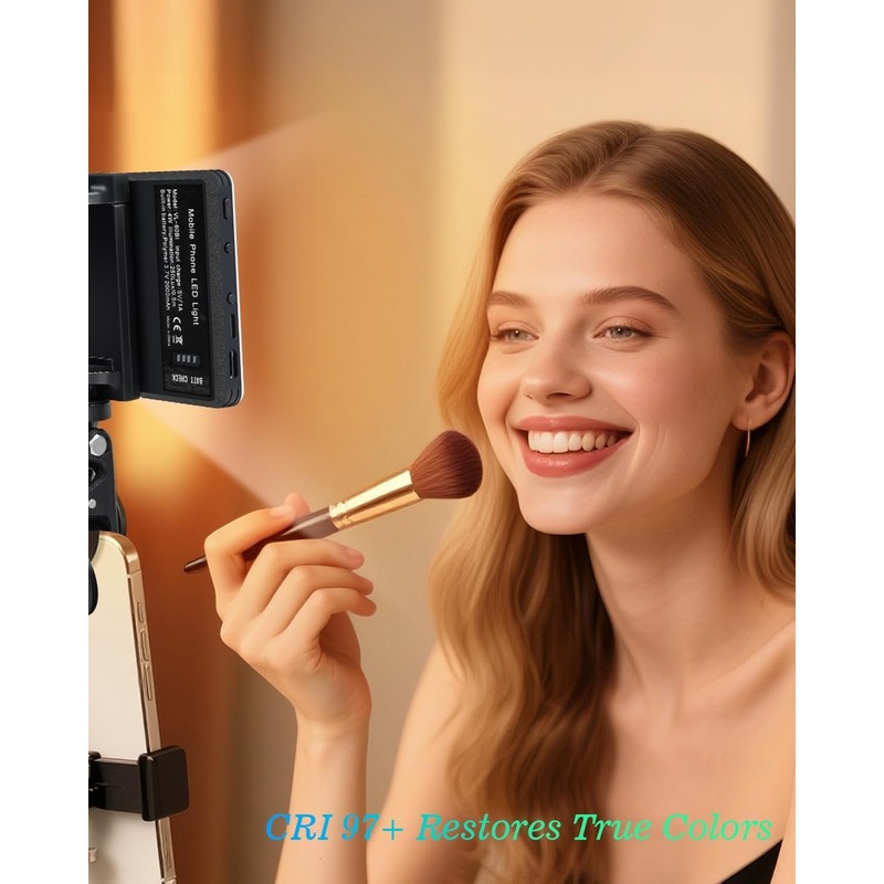LED Portable Clip-on Selfie Li - Photography Lighting Description 评论和价格