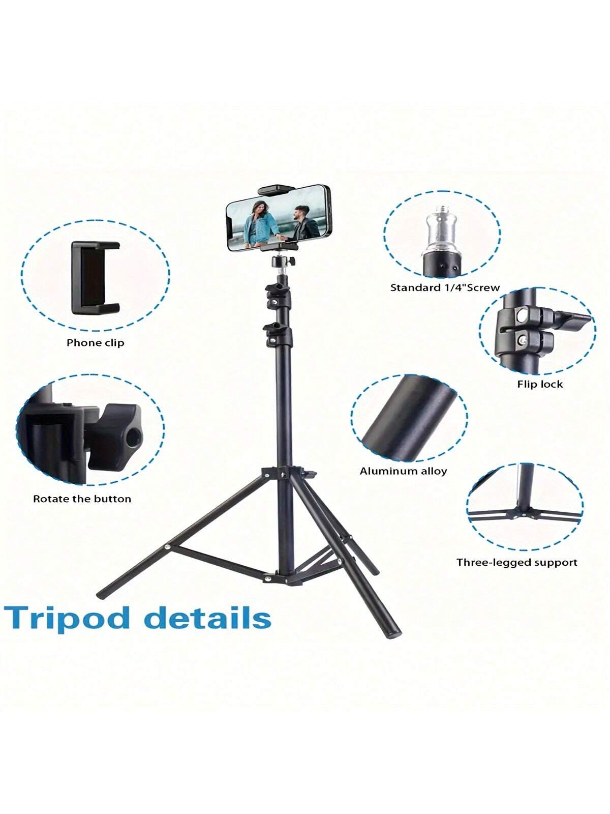 1pc 43.31inch Floor-standing T - Photography Mobile Lighting 评论和价格