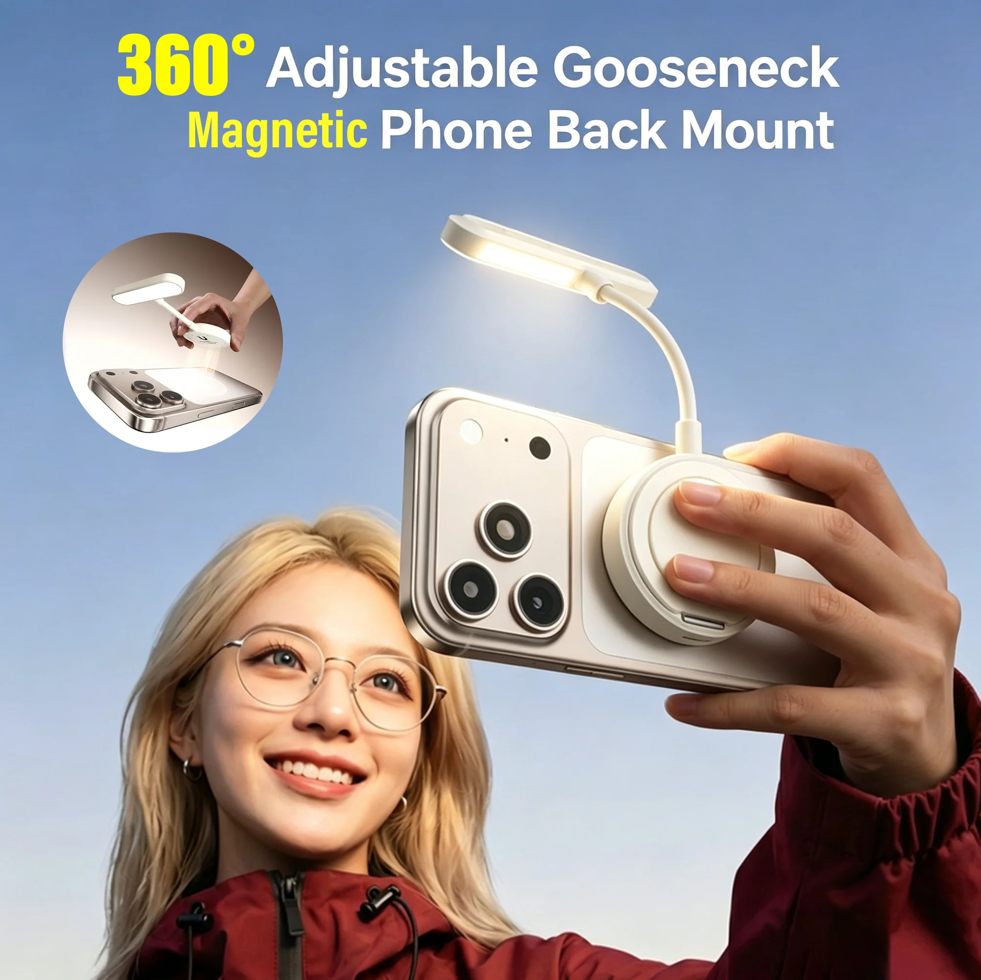2026 Magnetic Mobile Phone Fil - Photography Mobile Lighting 评论和价格