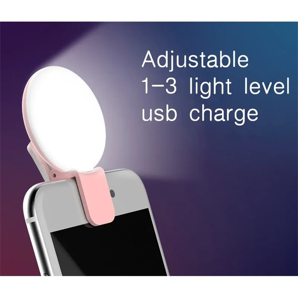 Portable Mini Selfie Ring Ligh - Photography Lighting Game 评论和价格