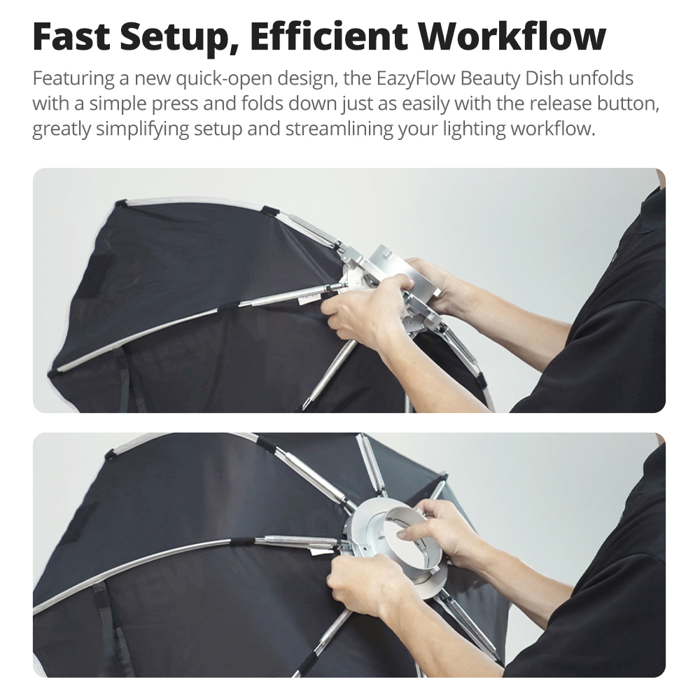 New Godox EazyFlow Beauty Dish - Photography Lighting Meter 评论和价格