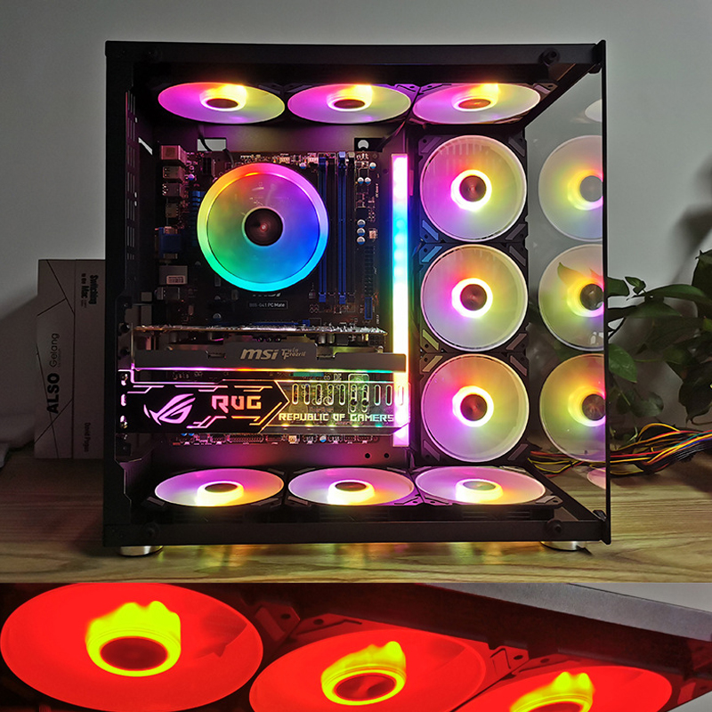 ARGB 120mm Case Fan 5V 3PIN Mo - Photography Lighting Game 评论和价格