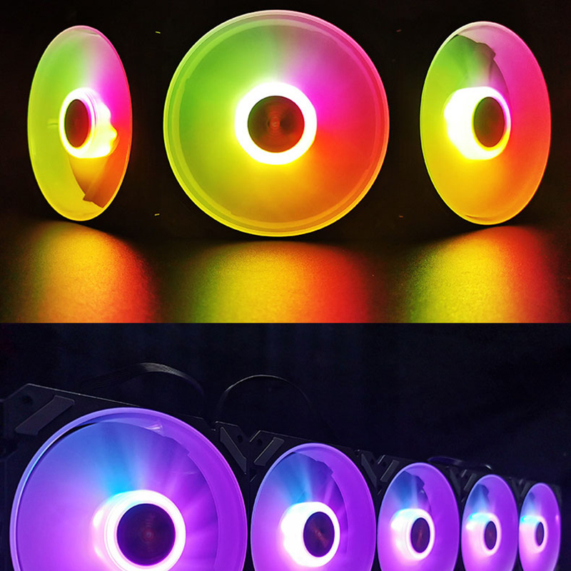 ARGB 120mm Case Fan 5V 3PIN Mo - Photography Lighting Game 评论和价格