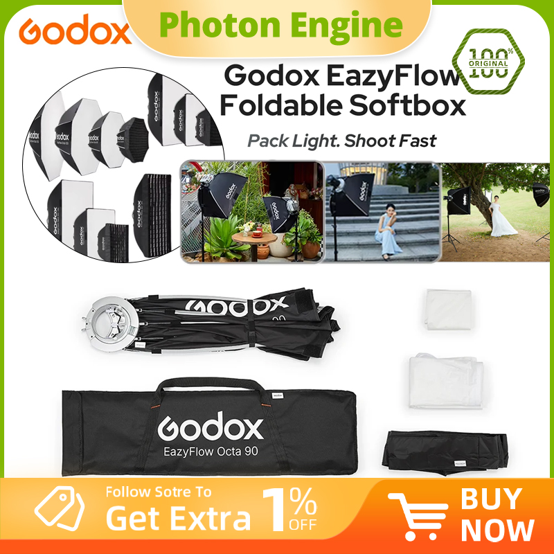 Godox EazyFlow Series Foldable - Photography Lighting Handheld 评论和价格